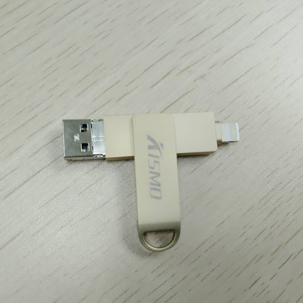 Compatible with Apple , Metal dual-use high-speed computer USB flash drive