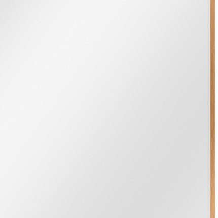 36" Gold Aluminum Framed Accent Mirror
