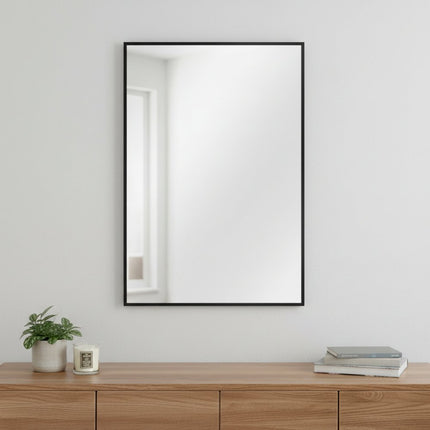 36" Gold Aluminum Framed Accent Mirror