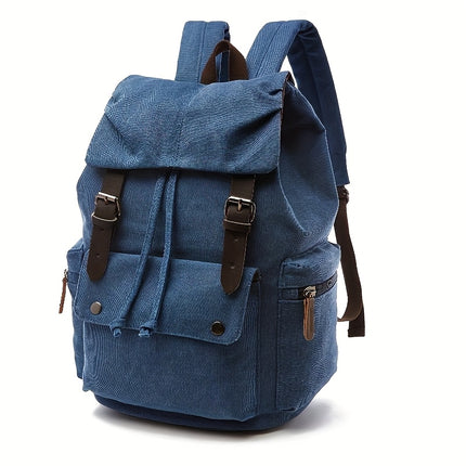 Backpack  Durable, Multi-Compartment, Adjustable Shoulder Straps, Zipper Closure,