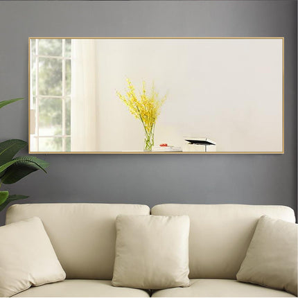 47" Silver Metal Accent Mirror