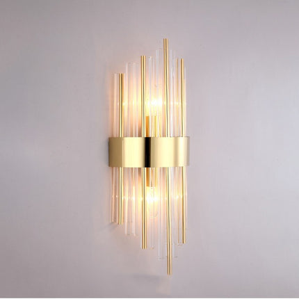Modern Living Room Light Luxury Crystal Creative Wall Lamp