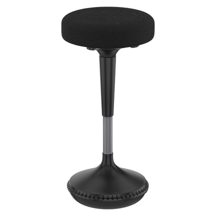 Black and Gray Adjustable Height Swivel Office Chair