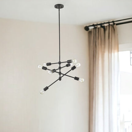 Calix 8-Light Oil-Rubbed Bronze Pendant