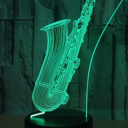 7 color lamp children 3d visual LED night light