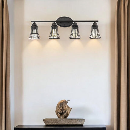 Piers 4-Light Oil-Rubbed Bronze Vanity