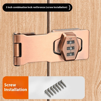 Wardrobe Password Lock Punch-free Cabinet