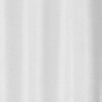 Luxurious White Waffle Weave Shower Curtain