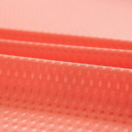 Coral Sheer and Grid Shower Curtain and Liner Set