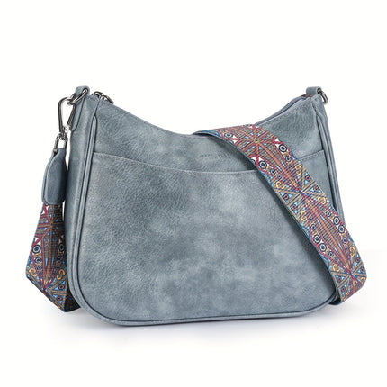 Everyday Shoulder Bag | Adjustable Strap Bag | Secure Zip Closure