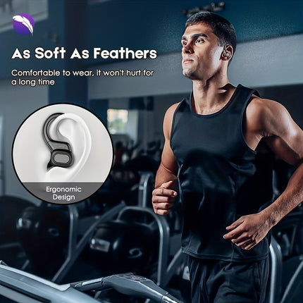 Wireless Earbuds with Mic - Sport-Friendly, Stereo In-Ear Headphones, Touch Control