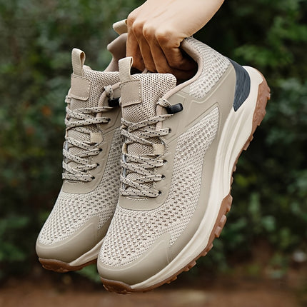 Men's All-Terrain Hiking, Running & Gym Shoes Traction, Breathable Low-Top Outdoor Sneakers