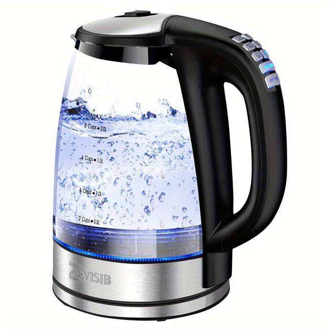 Kettle | 1200W Fast Boiling, Temperature Control, 4-Hour Keep Warm,