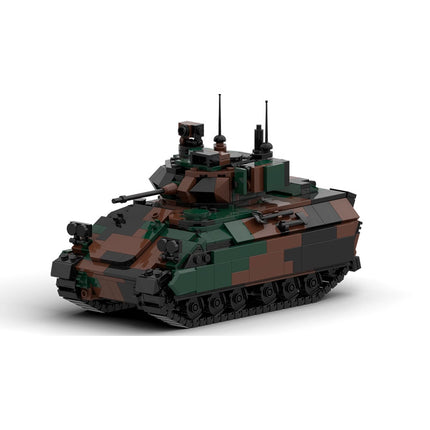 Tank Model Assembly Puzzle Building Block Toy Set