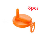 No LOGO / Orange / 8PCS