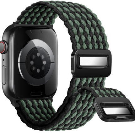 Magnetic Buckle Woven Loop Integrated Strap