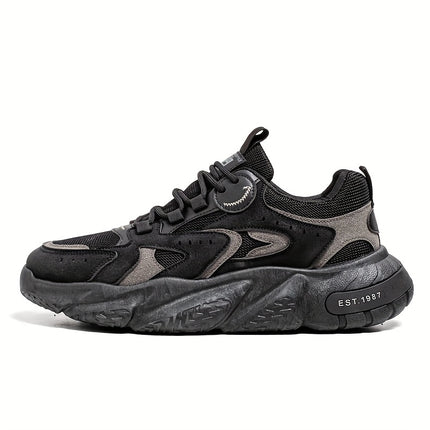 Men'S All-Season Low-Top Sneakers - Casual & Sporty Outdoor Shoes with Breathable Fabric