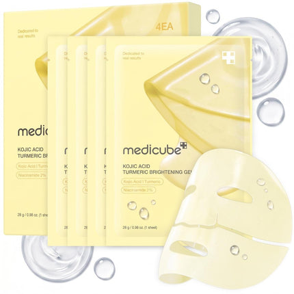 MEDICUBE Kojic Acid Turmeric Gel Mask 4ea