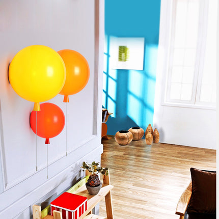 Colorful Balloon Lights Acrylic Bedroom Bedside Lamp Kids Room Decoration