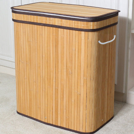 Dust-proof Laundry Basket Woven Dirty Laundry Storage Bucket