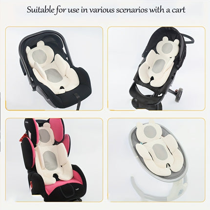 All-Season Universal Stroller Seat Pad, Baby Spine Protection Stroller Mat, Child Safety Seat Accessory Child Safety Seat Cushion