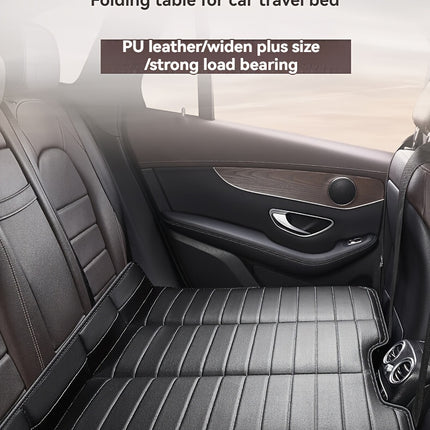 1pc Foldable Car Back Seat Mattress, Portable Travel Bed, Dog Car Seat Cover, Fits Most Cars/Suvs/Trucks, Concave Design for Camping And Road Trips RV Bed Mattresses