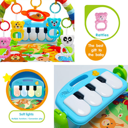 Baby Pedal Piano Fitness Frame Newborn Educational Toys