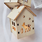 Log color deer / 1.5meters 10lamp