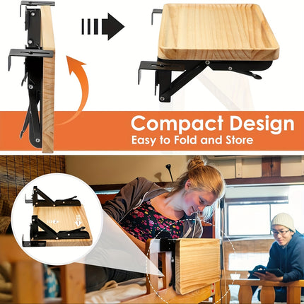 hanging shelves, storage racks, storage trays, phone and water bottle holders, storage shelves