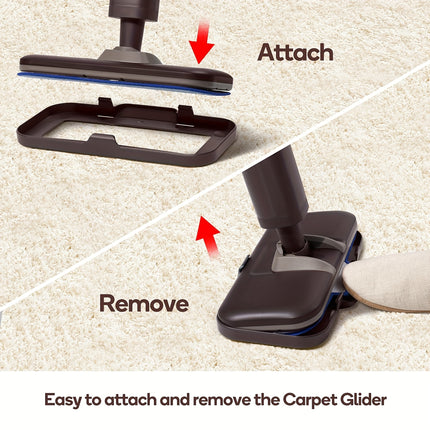 Steam Mop, Hardwood Floor Steamer, 500ml 1200W Powerful Cleaner for Carpet Laminate and Tiles,
