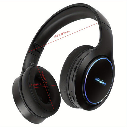 Wireless Headphones, With 1000mAh Battery Capacity, 120-hour Playtime, 3 EQ Modes,