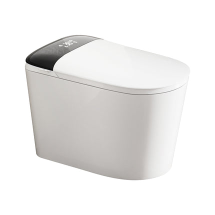 E40 Smart Toilet with Bidet Built In, Luxury Bidet with Heated Seat ADA Comfort Height Toilet with Automatic Flush, Dryer,Auto Open/Close,Self Cleaning Nozzle