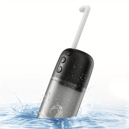 Electric Portable Bidet for Travel & Home, 230ml Tank, 3 Pressure Modes, 8 Nozzles