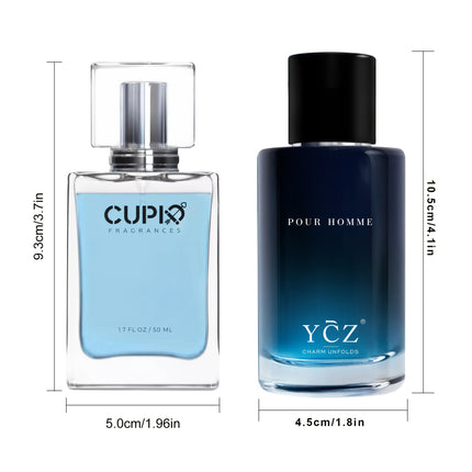 1pc/2pcs Cupid Men's Perfume, Spray To Exude Masculinity, Stylish And Fresh Men's Citrus Cologne, Attractive To Women