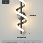 Black 12CM Warm Light Single
