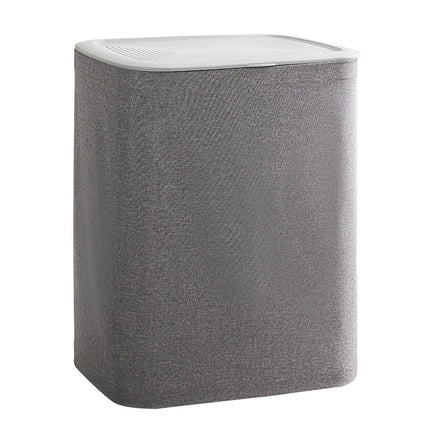 Fabric Bathroom With Lid Dirty Laundry Toys Sundries Storage Laundry Basket