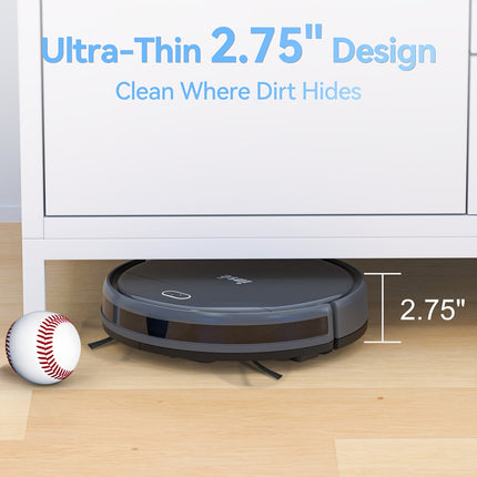 Meet The Robot Vacuum: With Powerful Suction, Tangle-free Pet Hair Extraction, And A Detachable Mop