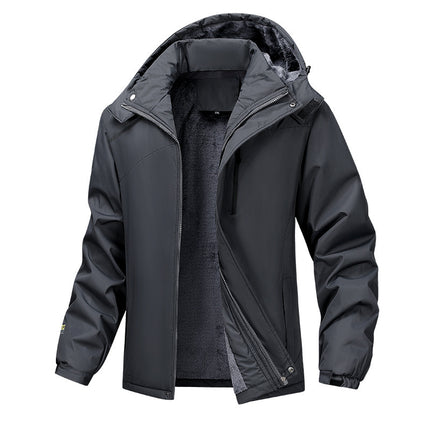 Plus Size Loose And Warm Coat For Men