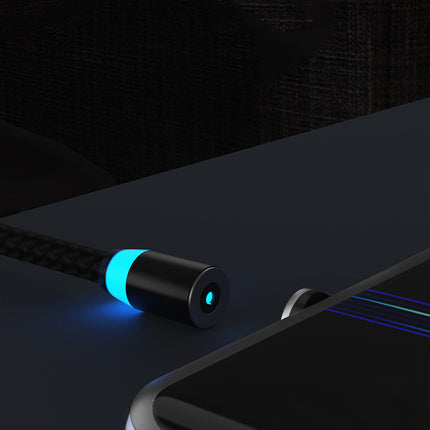 Compatible with Apple , Magnetic Data Cable Breathing Light Magnetic Mobile Phone Charging Cable