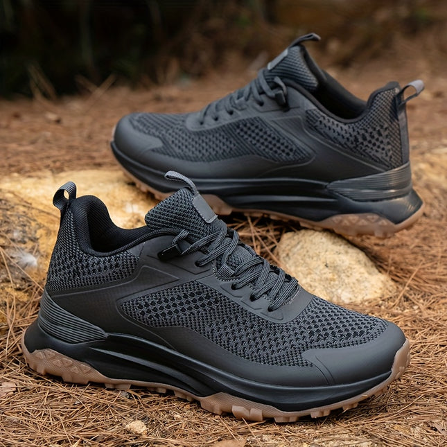 Men's All-Terrain Hiking, Running & Gym Shoes Traction, Breathable Low-Top Outdoor Sneakers