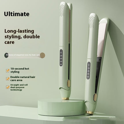 LCD Screen Hair Straightener Multi-gear Temperature Control Dual-use