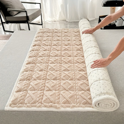 A soft and thin mattress that allows you to sleep comfortably anywhere. Camping, guest room, bedroom,