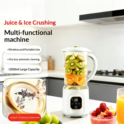 Portable Multi-functional Juicer  Suitable for Home and Outdoor Use, USB Charging