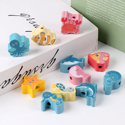Children's Fashion Educational Wooden Bead Toys
