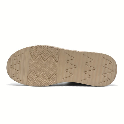 Men'S High-Top Sneakers with a Thick Sole, Featuring a Stylish And Simple Design
