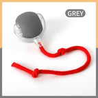 With Tetherball Gray Red Rope