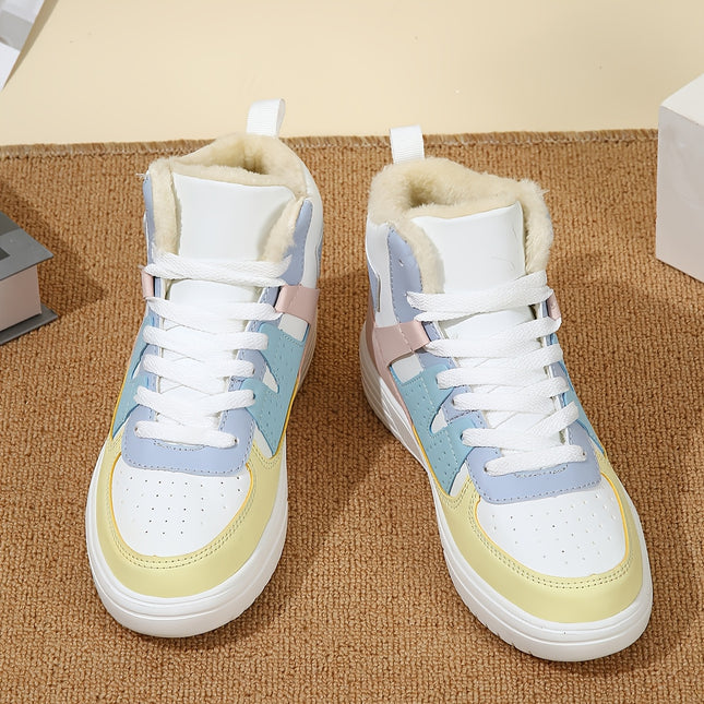 2025 New Men'S High-Top Shoes | Classic Grey Winter Boots, Comfortable Warm Soft Lining, Casual Style