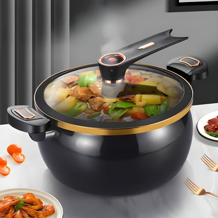 Ceramic Simmer Pot, Large Capacity Soup Pot -8L Safe