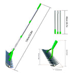 Head Pole 1.3M / Carbon Steel / Garden Hay Rake