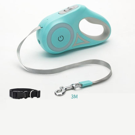 Dog Leash Retractable Leash And Dog Collar Spotlight...